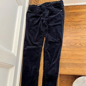AG/Theory - Velveteen skinny jean